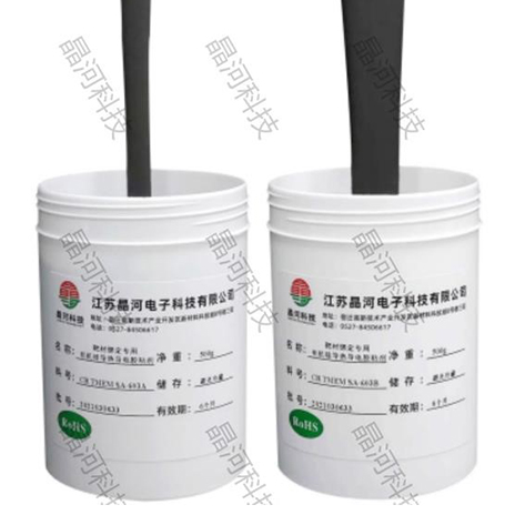 Thermally and Electrically Conductive Silicone Adhesive / CR TEM-604-117